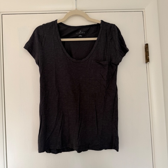 Caslon Relaxed Short Sleeve Tee with Pocket - Picture 2 of 2